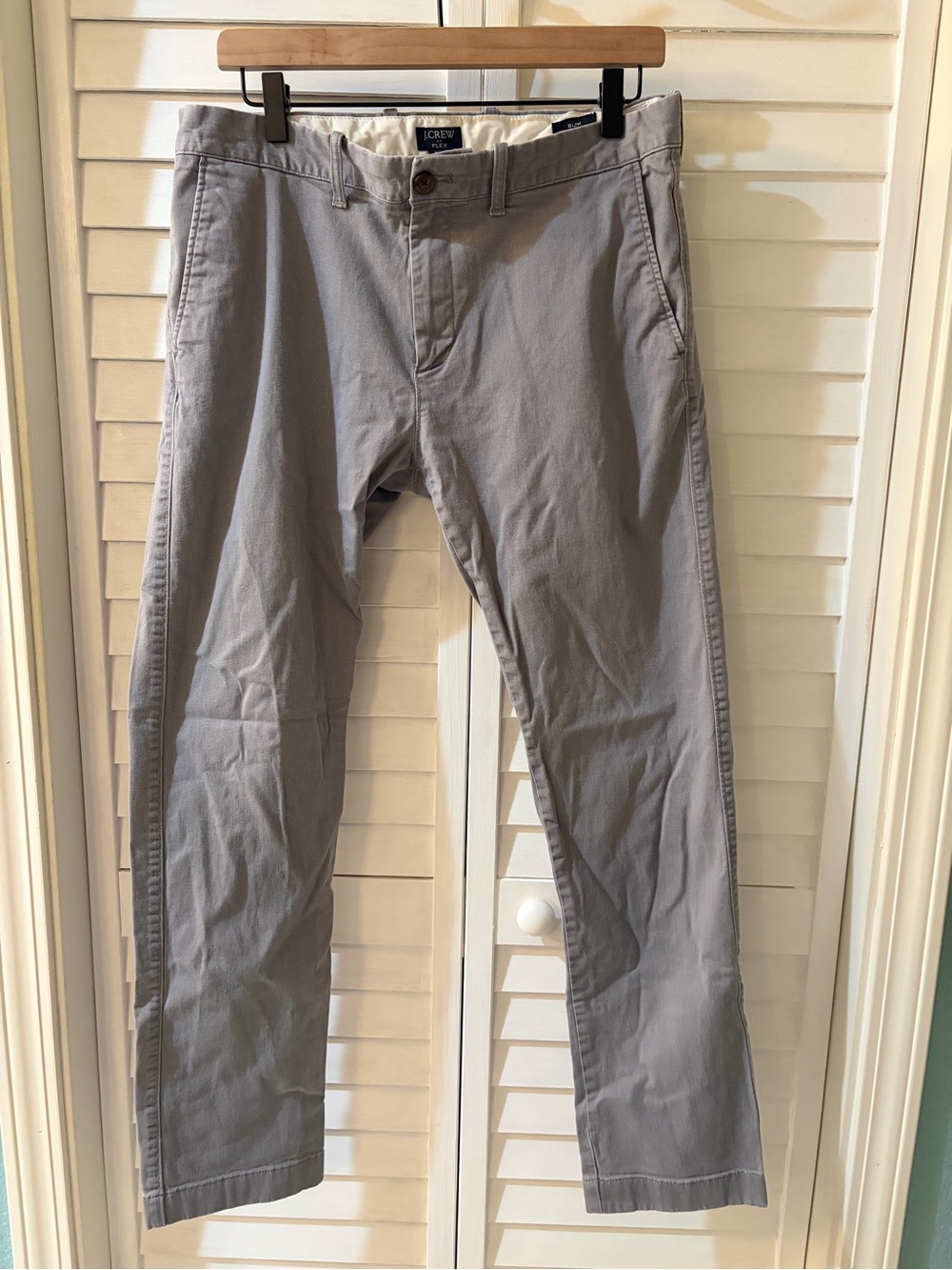 J. Crew Men's Gray Chino Pants